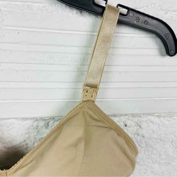 ISABEL MATERNITY nude stretch padded, nursing bra size medium - Picture 8 of 16